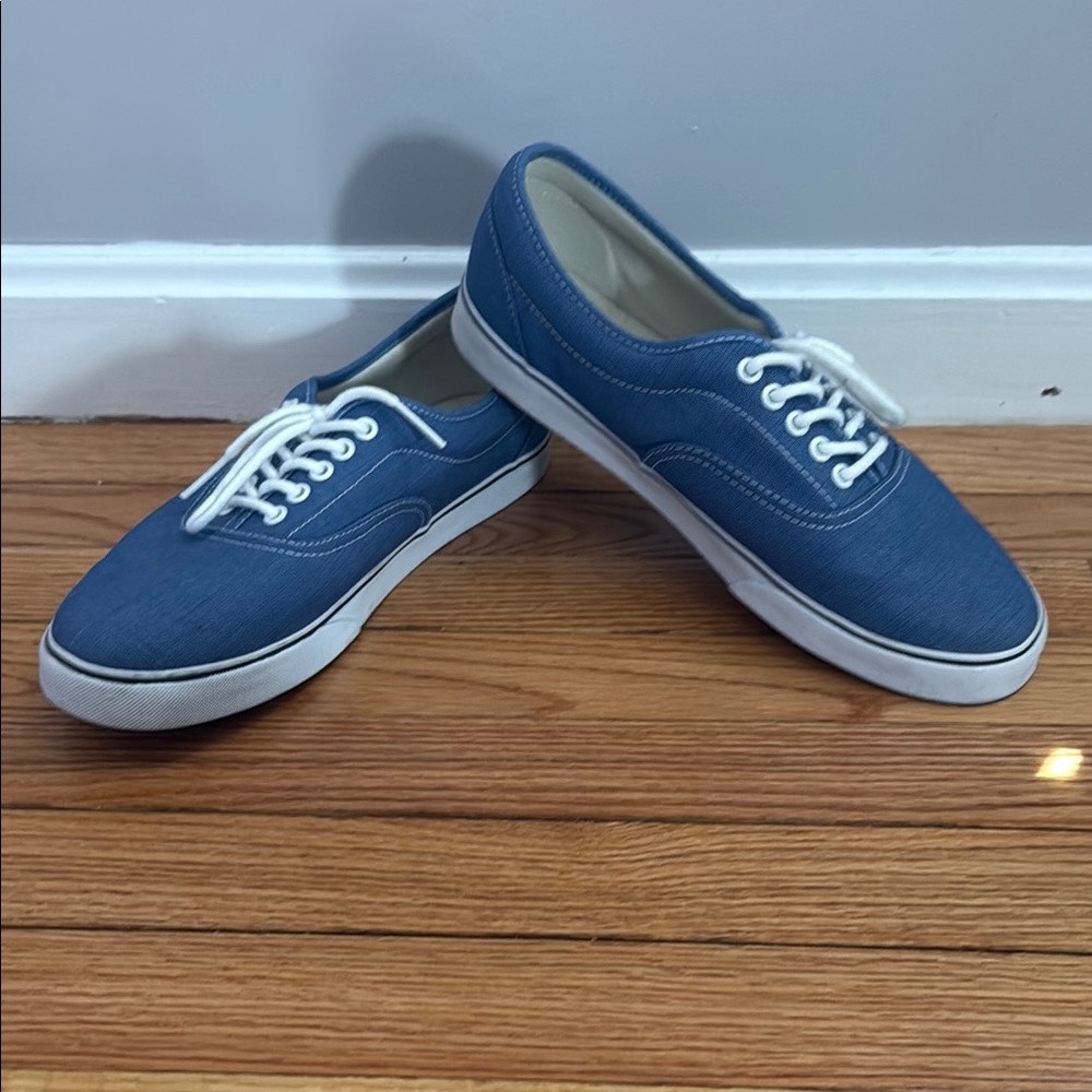 Vans Blue Canvas Men's Sneakers